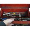 Image 2 : RED TOOL BOX WITH ASST. CONTENTS
