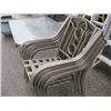 Image 2 : PATIO TABLE WITH 6 CHAIRS