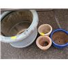 Image 1 : 5 PLANT POTS