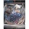 Image 1 : CRATE OF MISC. HOSE, PUMP, GEAR REDUCERS, ETC.