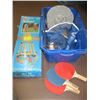 Image 1 : CROQUET SET, PING PONG PADDLES, ETC.