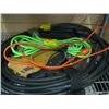 Image 1 : 2 EXTENSION CORDS, RV EXTENSION CORD & A NAIL POUCH.