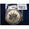 Image 1 : CANADIAN 1 OZ. FINE SILVER .999 (TAX EXEMPT) COIN