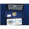 Image 1 : TWO DOLLAR CANADIAN POLAR BEAR COIN WITH MATCHING TWO DOLLAR STAMP CASE