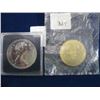 Image 2 : 1983 EDMONTON DOLLAR COIN & THE CANADA 1967 CONFEDERATION MEDALLION