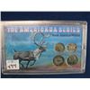Image 1 : AMERICAN SERIES NORTH AMERCIAN WILDLIFE SET, THE BEAVER, THE RABBIT, THE COUGAR & THE CARIBOU