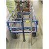Image 1 : LG. BLUE CART WITH FOLDING SIDES