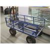 Image 3 : LG. BLUE CART WITH FOLDING SIDES