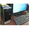 Image 2 : HP COMPUTER WINDOWS 10 PRO, 500 GB HARDDRIVE, 4GB RAM. COMPLETE WITH SPEAKERS, MONITOR, KEYBOARD, ET