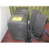 Image 1 : 2 PAIRS OF SPEAKERS, PREMIER & LOGITECH
