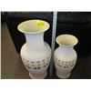 Image 1 : PAIR OF LG. VASES, ONE CRACKED