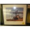 Image 1 : FRAMED NUMBERED 3365 OF 4000 PRINT FROM THE VARIETY CLUB, "ON WINGS OF HOPE" BY DANIEL IZZARD