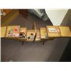 Image 2 : FOLD OUT SEWING BOX WITH SEWING SUPPLIES