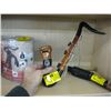 Image 2 : SLEEPING CAT, A CORKSCREW, DUCK CALL & DECORATIVE SAXOPHONE