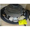 Image 2 : SMALL DECORATIVE FOUNTAIN & MANTLE CLOCK