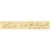 Image 2 : CSA General JEB Stuart Autograph Note Signed
