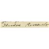 Image 2 : Theodore Roosevelt Superb Patriotic ALS