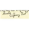 Image 2 : Gerald R. Ford Superb Autograph Letter Signed