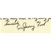 Image 2 : Gerald R. Ford Superb Autograph Letter Signed