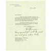 Image 1 : Harry S. Truman 1952 Typed Letter Signed