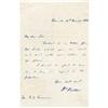 Image 1 : William Walker Autograph Letter Signed