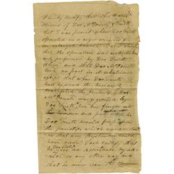 Medical Deposition re Operation on Negro Woman
