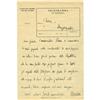 Image 1 : Benito Mussolini Autograph Telegram Signed