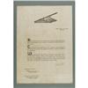 Image 1 : Amazing Charles Lindbergh signed poster