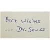 Image 1 : Dr. Suess Signed: Mulberry Street