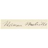 Image 2 : Herman Melville Signature in full in ink