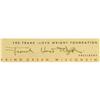 Image 2 : Frank Lloyd Wright Signed Check