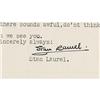 Image 2 : Stan Laurel Typed Letter Signed
