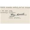 Image 2 : Stan Laurel Typed Letter Signed