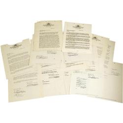 Louis B. Mayer Letter Archive of Nine