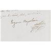 Image 2 : Eugene de Beauharnais Note Signed