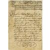 Image 1 : Charles VI Document Signed 1712