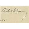 Image 2 : Woodrow Wilson DS as Governor of New Jersey [I]Woodrow Wilson Document Signed as Governor of New Jer