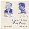 Image 1 : John F. Kennedy Signed Program Cover
