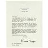 Image 1 : Ronald Reagan Typed Letter Signed as President,