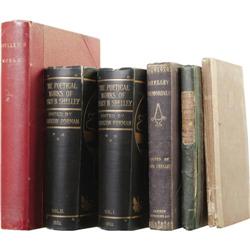 6 Books Pertaining to Percy Shelley & Lord Byron
