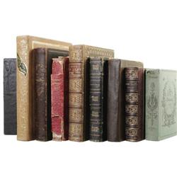 Collection of Eight Nineteenth Century Books