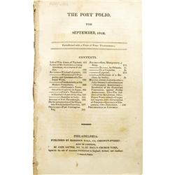 The Port Folio, for September, 1818