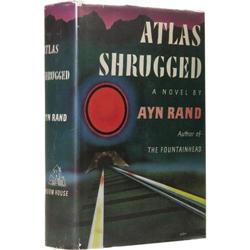 Ayn Rand Signed Copy of Atlas Shrugged