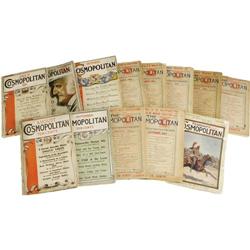 Lot of Cosmopolitan Magazines 1897-1906