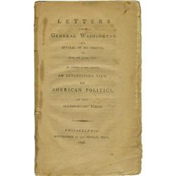 George Washington's  Spurious Letters  Pamphlet