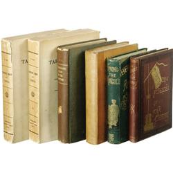 Group Lot of 19th Century Books on Travel in Chi