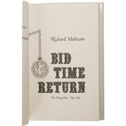 Richard Matheson Bid Time Return