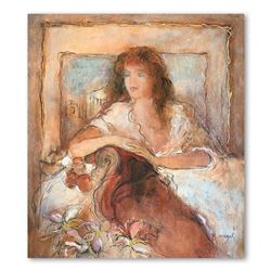 Batia Magal, "Eternal Moment" Hand Signed Limited Edition Serigraph on Paper wit