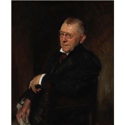 Sargent - Portrait of James Whitcomb Riley