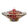 Image 1 : "Small Saturn Oil Lamp" Hand Blown Glass Sculpture, Hand Signed by GartnerBlade
